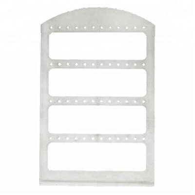 3mm het Acryl van de Make-upjuwelen van de Juwelenvertoning Acryl van de de Oorringshouder de Vertoningskristal Oppoetsen