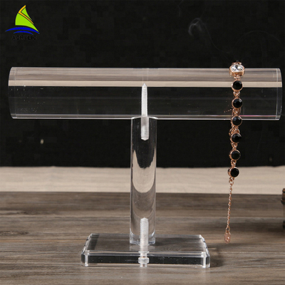T van de Organisator Glasheldere Acryljuwelen van Bar de Acryljuwelen Tribunes van de de Armbandvertoning