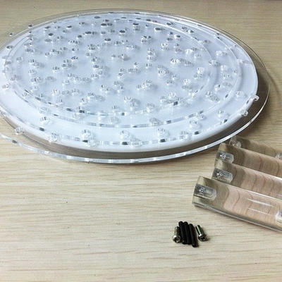 Eco - Vriendschappelijke Countertop Acryljuwelenhouder 3mm Kristal het Oppoetsen
