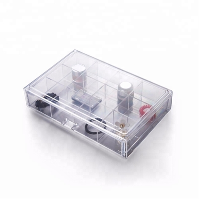De aangepaste Acryl Kosmetische Doos van de de Juwelenopslag van het Vertoningscompartiment Acryl