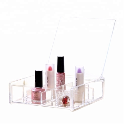 Acryl van de het Hulpmiddelhouder van de Desktopmake-up de Organisator Acryl Kosmetische Opslag