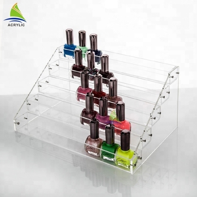 Van het het Winkelcomplex Acrylnagellak van de douane het Acryl Kosmetische Vertoning Rek van de de Etherische olievertoning