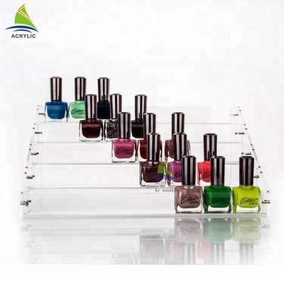 Van het het Winkelcomplex Acrylnagellak van de douane het Acryl Kosmetische Vertoning Rek van de de Etherische olievertoning