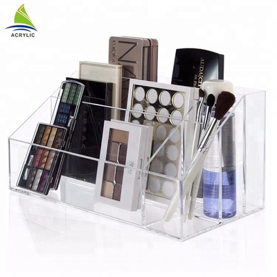 Het transparante Kristal Acryl maakt omhoog tot Organisator Moderne Acryl Kosmetische Organisator