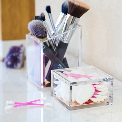 Het transparante Kristal Acryl maakt omhoog tot Organisator Moderne Acryl Kosmetische Organisator
