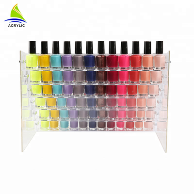 Tiered Acryl Kosmetische van de de Flessentribune van het Vertonings Acryl Materiële Nagellak de Houders Kosmetische Organisator