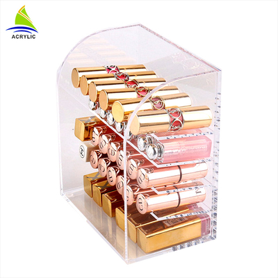 Professionele Acryl Kosmetische het Nagellaklade van de Vertonings Acryllippenstift