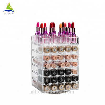 De aangepaste Acryl Kosmetische van de de Houders Acrylmake-up van de Vertonings Duidelijke Lippenstift Doos van de de Opslaghouder