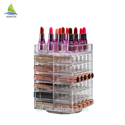 Van de de Make-up de Acryllippenstift van de manierlippenstift van de de Vertoningsdoos Hoge Hardheid voor Opslag