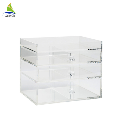 In het groot 3 Lade Acryl Kosmetische Organisator