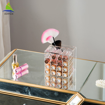 De kosmetische Houder van de Organisator Acryllippenstift