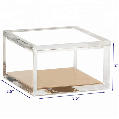 De acryl van de de Opslagdoos van de Make-uporganisator Acryl Kosmetische Certificatie van het Dienbladce
