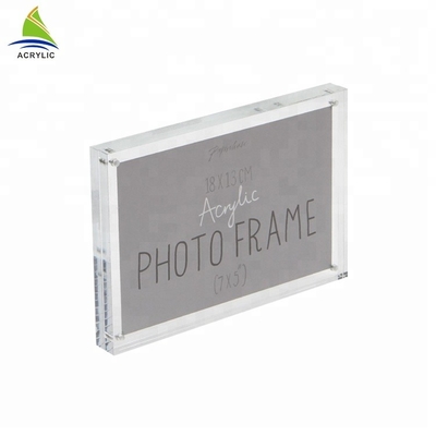 Muur van de douane zette de Acryl Magnetische Omlijsting Acrylfotokader op