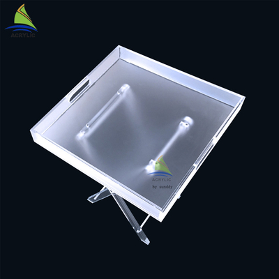 Innoxious Douane Acrylmeubilair schrobt Plexiglas Zijkoffietafel