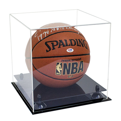 Luxe Acryl van de het Basketbalvertoning van de Vertoningsdoos de Doostribune Aangepaste Vorm