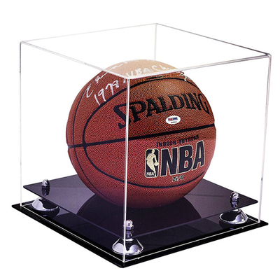 Luxe Acryl van de het Basketbalvertoning van de Vertoningsdoos de Doostribune Aangepaste Vorm