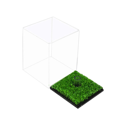 De moderne Vierkante Kleine Acrylvlakheid van de de Doos Hoge Hardheid van de Golfbalvertoning