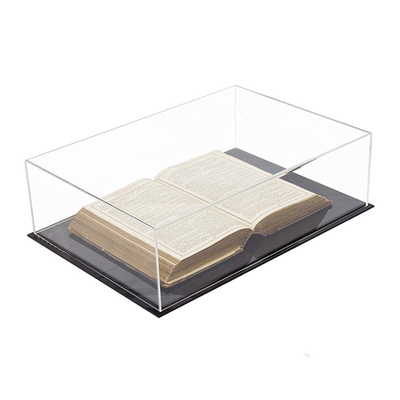 Luxe Duidelijk Acryl Groot de Opslaggeval van de Boekvertoning