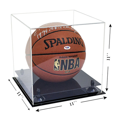 Van de de KubusVitrine van PMMA de Acryl van de het BasketbalVitrine Acryl Lange Levensduur