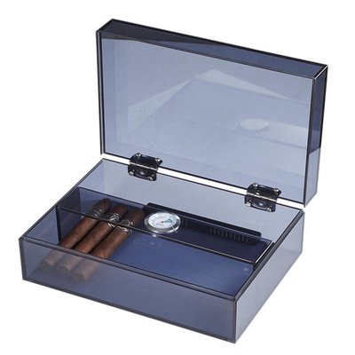 Hoogste rang aangepaste de vertoningsdoos van de humidor acrylsigaar