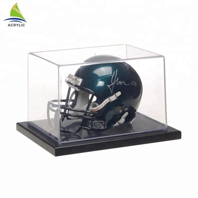 Grote Acryl van het het Plexiglas Acrylvoetbal van de Vertoningsdoos het BalspelVitrine