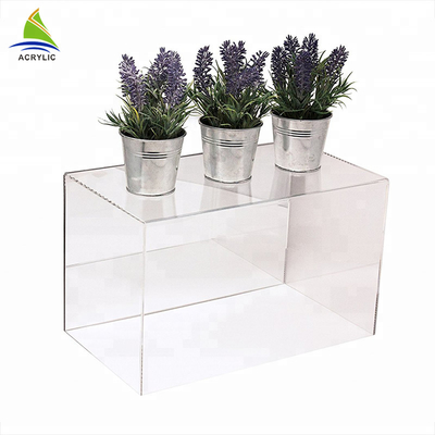 Eco - vriendschappelijke Acryl het Plexiglasstuk speelgoed van de Opslagdoos AcrylVitrine