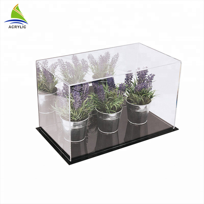 Eco - vriendschappelijke Acryl het Plexiglasstuk speelgoed van de Opslagdoos AcrylVitrine