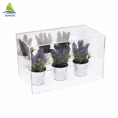 Eco - vriendschappelijke Acryl het Plexiglasstuk speelgoed van de Opslagdoos AcrylVitrine