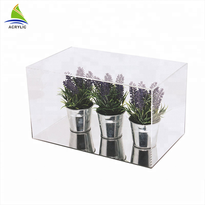 Eco - vriendschappelijke Acryl het Plexiglasstuk speelgoed van de Opslagdoos AcrylVitrine