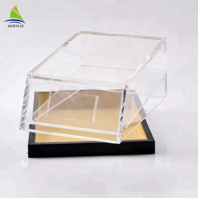 Het in reliëf maken Countertop de Acryl van de de Giftginseng van de Opslagdoos Druk van de de Doosserigrafie