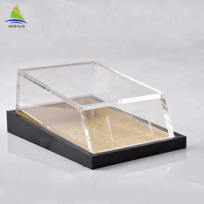 Het in reliëf maken Countertop de Acryl van de de Giftginseng van de Opslagdoos Druk van de de Doosserigrafie