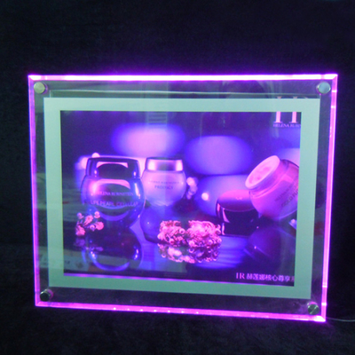 Duidelijke het Tekenraad van de Muur Acryl Geleide Lichte Doos Acryl Reclame Lichte Doos