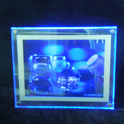 Duidelijke het Tekenraad van de Muur Acryl Geleide Lichte Doos Acryl Reclame Lichte Doos