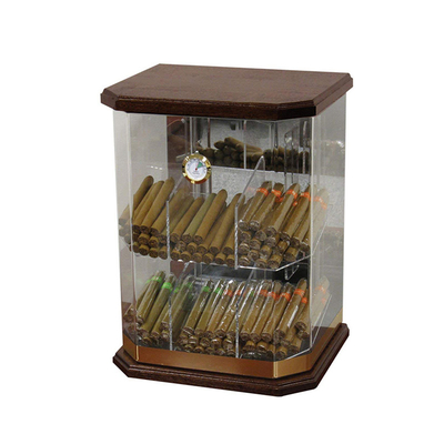 6mm het Acrylcountertop Kabinet van de de Sigarenvertoning van Vitrinehumidor Acryl