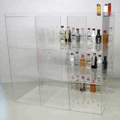 Eco - Vriendschappelijk Acrylcountertop Acryl de Vertoningskabinet van de Vitrinedouane