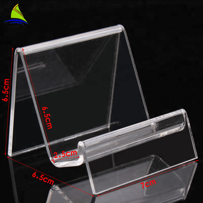 Hoogwaardige acryl desktop mobiele telefoon display standaard voor winkel