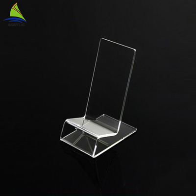 Commerciële Acryl Acryl Mobiele de Telefoonhouder van de Winkelvertoning voor Kleinhandelsvertoning