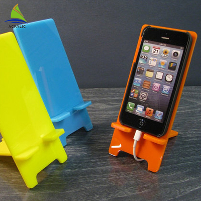 Kleurrijke Acryl het Perspex Acryl Mobiele Telefoon die van de Winkelvertoning Houder tonen