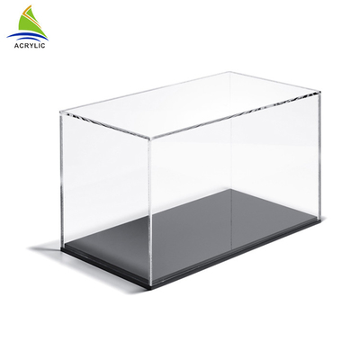 OEM de Transparante Doos van de Voetbal Acrylvertoning, de Vitrine van de Balhelm