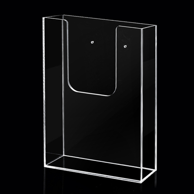 OEM Acrylbrochurehouders, Muur Opgezette Plastic 1/3 A4-Pamflethouder