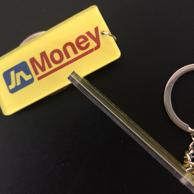 Manier Gedrukte Douane Acrylkeychains voor de Reclame van Giften Gemakkelijk schoon te maken