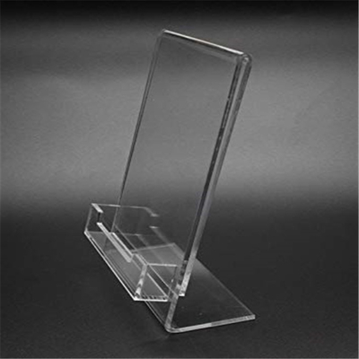 5 &quot; X 7“ Houder van het het Tussenvoegselteken van het Perspexplexiglas de Acryl Gehelde met Visitekaartjezak