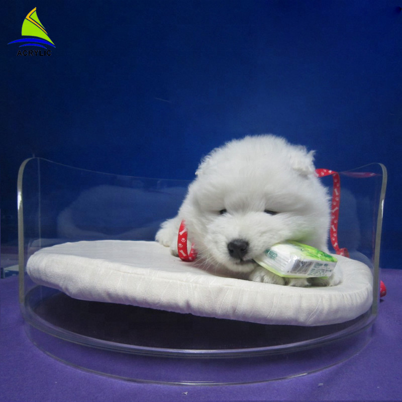 Acryl het Holhuis van het Huisdierenbed voor Hond en Katten Acryleetkamerstoelen